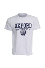 Load image into Gallery viewer, Mens Oxford University Print Short Sleeve T-Shirt (Ash)