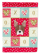 Load image into Gallery viewer, Boston Terrier Love Garden Flag 2-Sided 2-Ply