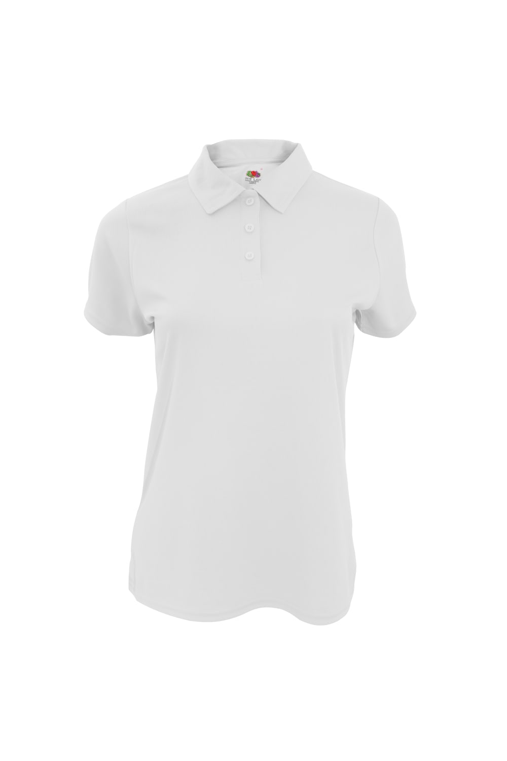 Womens/Ladies Moisture Wicking Lady-Fit Performance Polo Shirt - White
