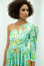 Load image into Gallery viewer, Aqua Kaner One-Shoulder Maxi Dress