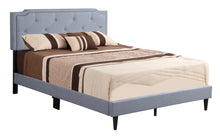 Load image into Gallery viewer, Deb Jewel Blue Tufted Full Panel Bed