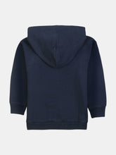 Load image into Gallery viewer, Navy Logo Hooded Sweatshirt