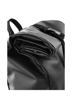 Load image into Gallery viewer, Tarp Waterproof Roll-Top Backpack (Black)