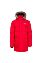 Load image into Gallery viewer, Trespass Mens Baird Padded Down Jacket (Red)