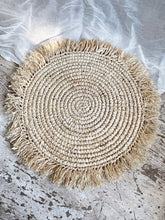 Load image into Gallery viewer, Woven Raffia Placemat