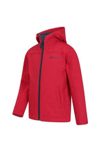 Load image into Gallery viewer, Childrens/Kids Exodus Water Resistant Soft Shell Jacket - Red