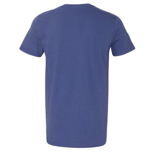 Gildan Mens Short Sleeve Soft-Style T-Shirt (Metro Blue)