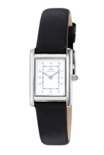 Load image into Gallery viewer, Karolina Women&#39;s Diamond Watch with Black Leather Band, 1081AKAL
