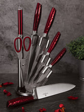 Load image into Gallery viewer, Berlinger Haus 8-Piece Kitchen Knife Set with Acrylic Stand