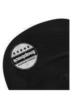 Load image into Gallery viewer, Youth Unisex Retro Snapback Cap - Black/ Black