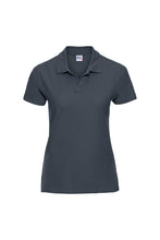 Load image into Gallery viewer, Russell Europe Womens/Ladies Ultimate Classic Cotton Short Sleeve Polo Shirt (French Navy)
