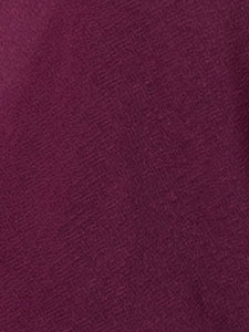 Michaela Jumpsuit in Textured Crepe Dark Purple