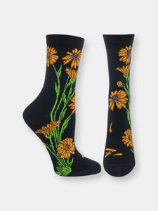 Apothecary Florals - Marigold Sock
