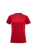Load image into Gallery viewer, Clique Womens/Ladies Premium Active T-Shirt (Red)