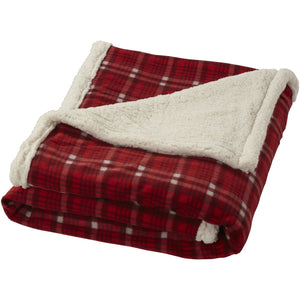 Field & Co. Sherpa Plaid (Red) (59.8 x 48.8 inches)
