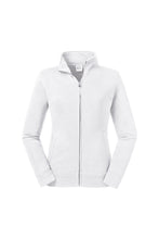 Load image into Gallery viewer, Russell Womens/Ladies Authentic Sweat Jacket (White)