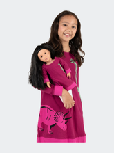 Load image into Gallery viewer, Matching Girl &amp; Doll Cotton Dress