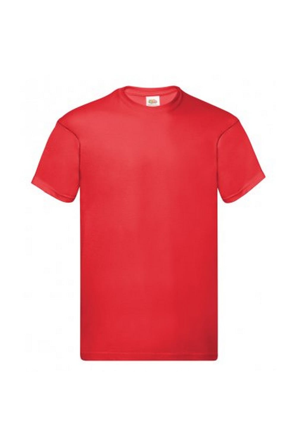 Fruit Of The Loom Mens Original Short Sleeve T-Shirt (Red)