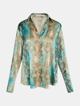 Load image into Gallery viewer, Daria French Cuff Silk Blouse