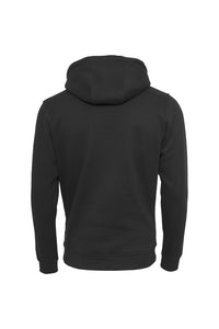 Build Your Brand Mens Heavy Pullover Hoodie (Black)