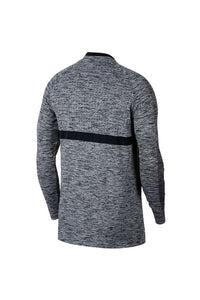 Nike Mens Seamless Knit Zip Long Sleeve Cover Top (Light Carbon/Thunderblue)