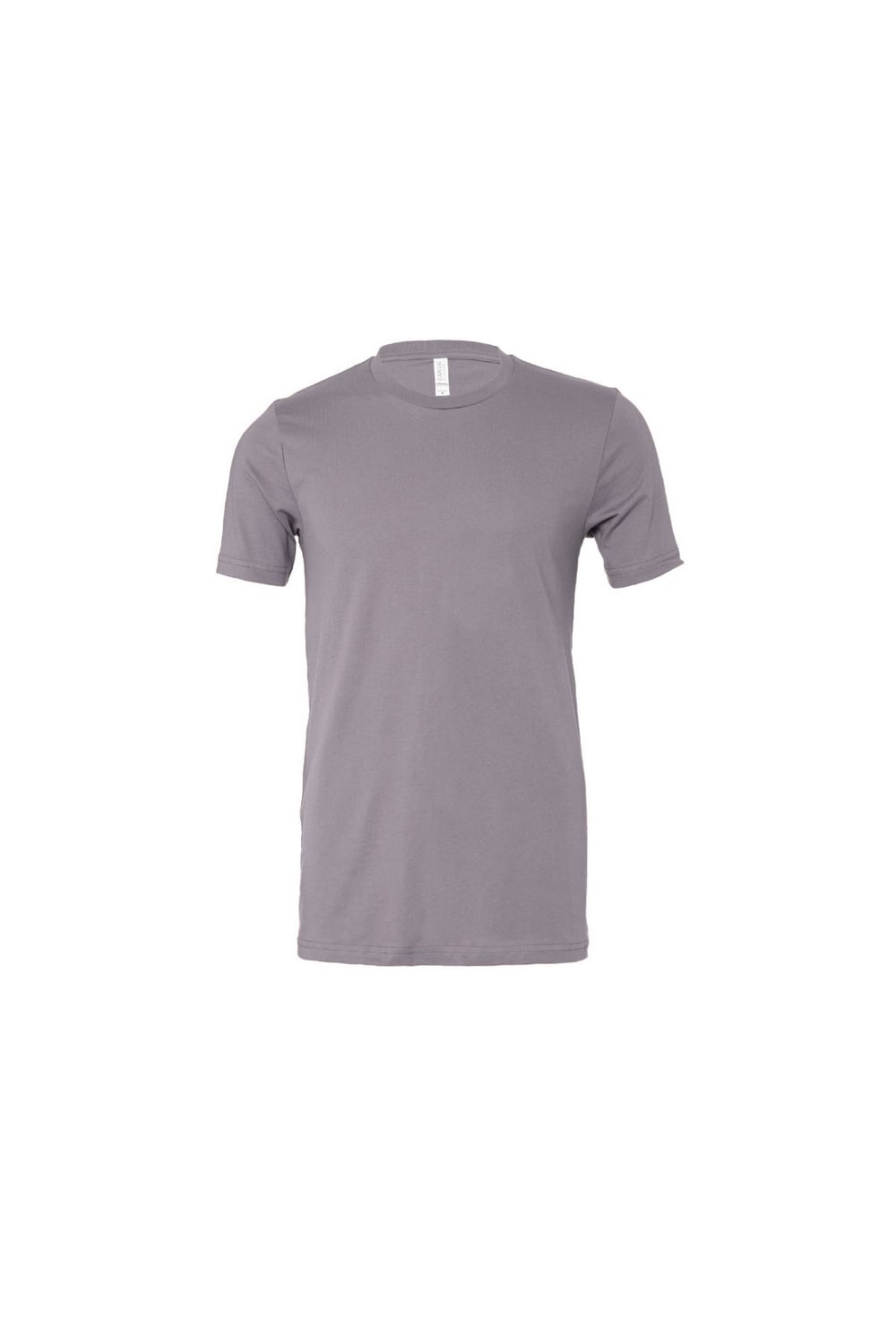 Unisex Jersey Crew Neck Short Sleeve T-Shirt - Storm Gray