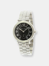 Load image into Gallery viewer, Marc Jacobs Women&#39;s Riley MJ3487 Silver Stainless-Steel Japanese Quartz Fashion Watch
