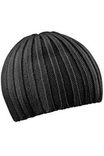 Load image into Gallery viewer, Unisex Winter Chunky Ribbed Beanie Hat - Charcoal