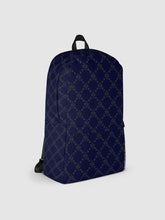 Load image into Gallery viewer, Dark Blu Fishscale Backpack