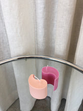 Load image into Gallery viewer, Yin Yang Candle - Peach/Pink