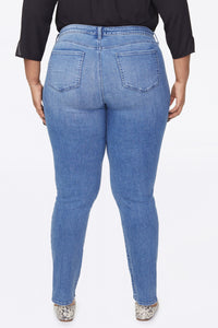Sheri Slim Jeans In Plus Size - Brickell
