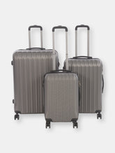 Load image into Gallery viewer, Nicci 3 piece Luggage Set Grove Collection