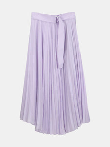 A.L.C Women's Lavender Pleated Layered Skirt - 6
