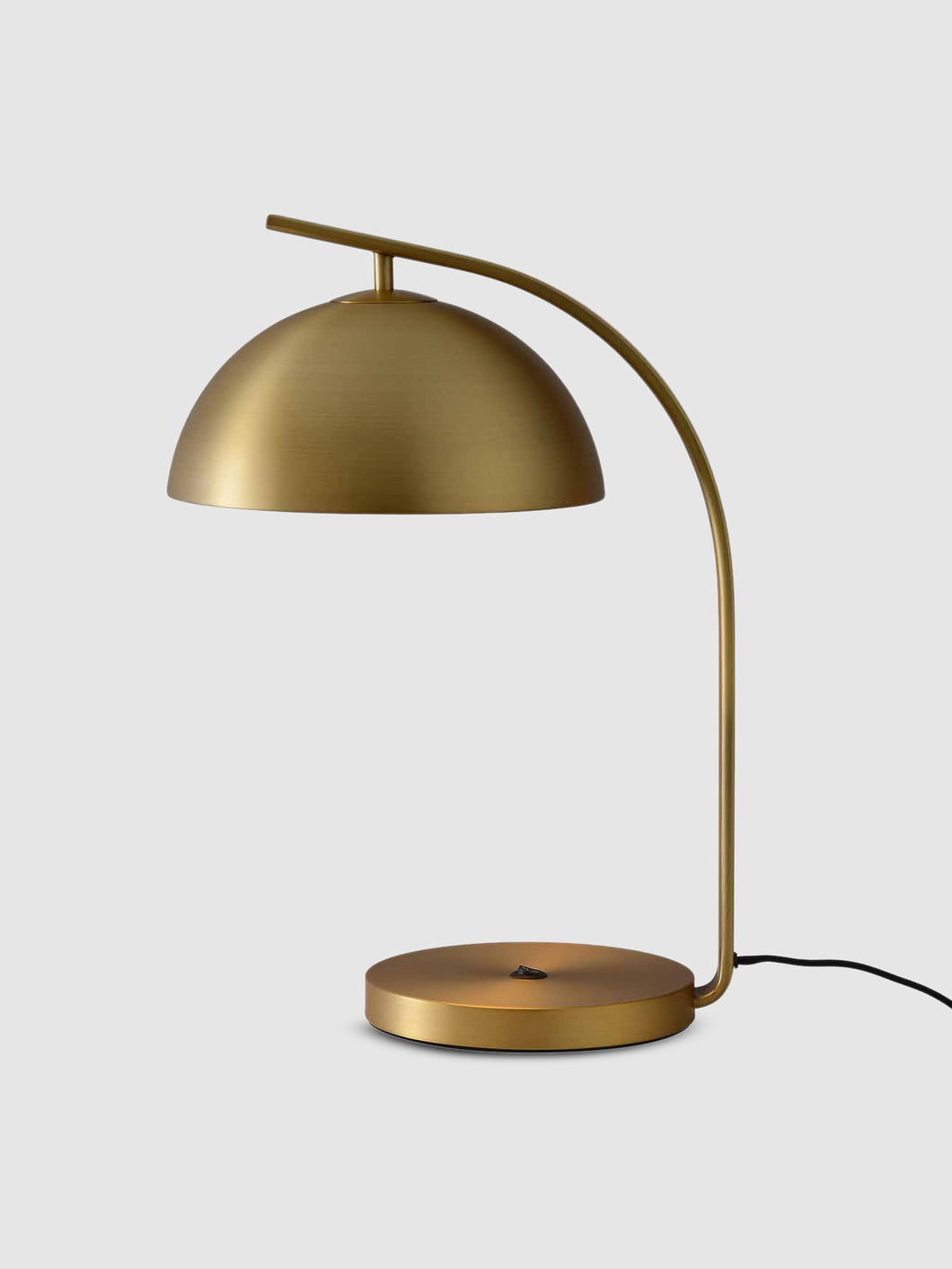 Domus Table Lamp, Brushed Brass