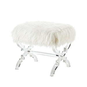 Laris Velvet Ottoman