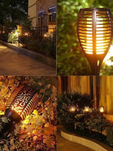 Load image into Gallery viewer, 6 Pks Tiki Dancing Flame Solar Led Pathway Garden Yard Home Light - Warm Light