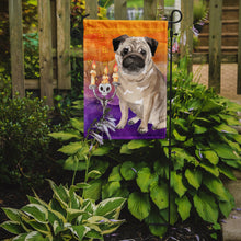 Load image into Gallery viewer, Hallween Pug Garden Flag 2-Sided 2-Ply