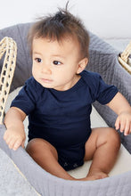 Load image into Gallery viewer, Bella + Canvas Baby Jersey Short Sleeve Onesie (Navy)