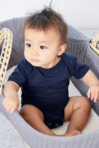 Bella + Canvas Baby Jersey Short Sleeve Onesie (Navy)