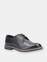 Load image into Gallery viewer, Mens Wayne Burnished Leather Lace Up Shoe - Gray