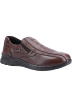 Load image into Gallery viewer, Mens Naunton 2 Leather Shoes - Brown