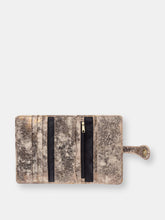 Load image into Gallery viewer, Mila Trifold Wallet: Gold