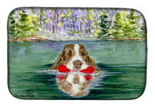 Load image into Gallery viewer, 14 in x 21 in Springer Spaniel Dish Drying Mat