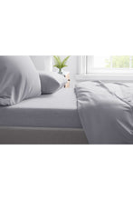 Load image into Gallery viewer, Belledorm Cotton Extra Deep Fitted Sheet (Cloud Grey) (Full) (UK - Double)
