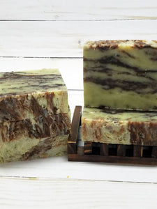 Organic Mint Chocolate Handmade Soap
