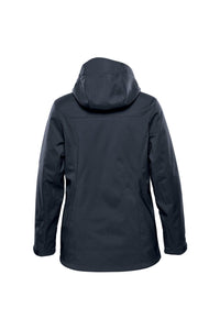 Stormtech Womens/Ladies Epsilon 2 Hooded Soft Shell Jacket (Navy/Graphite Grey)