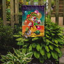 Load image into Gallery viewer, Happy Birthday Clown Garden Flag 2-Sided 2-Ply
