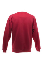 Load image into Gallery viewer, UCC 50/50 Mens Heavyweight Plain Set-In Sweatshirt Top (Red)