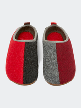 Load image into Gallery viewer, Unisex Multicolored Wool Twins Slippers