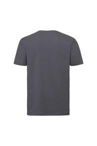 Russell Mens Authentic Pure Organic T-Shirt (Convoy Gray)